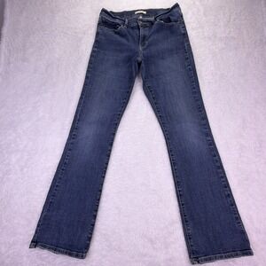 Levi's Jeans Classic‎ Bootcut Womens Sz 8 Dark Wash Stretch Denim (29x30)
